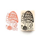 Peppercorn Paper Peppercorn Paper Snail Mail Delivery Rubber Stamp
