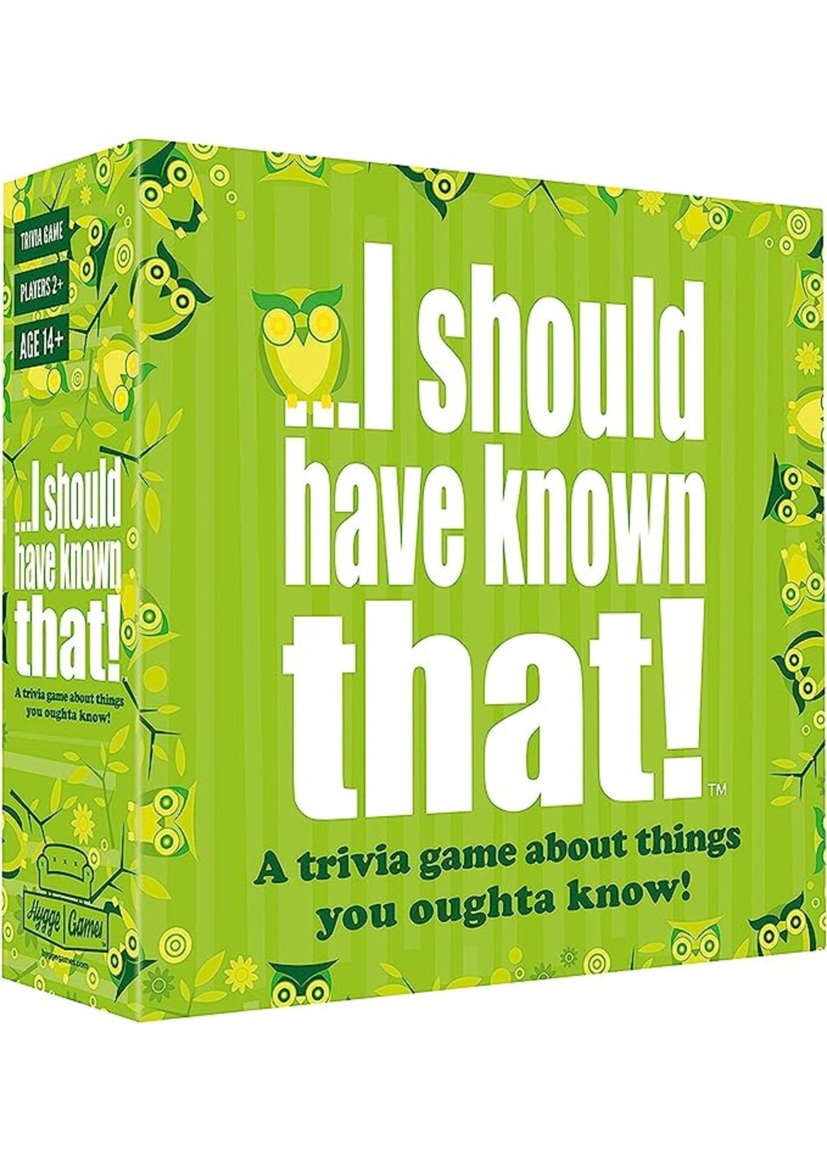 Hygge Games Hygge Games I Should Have Known That