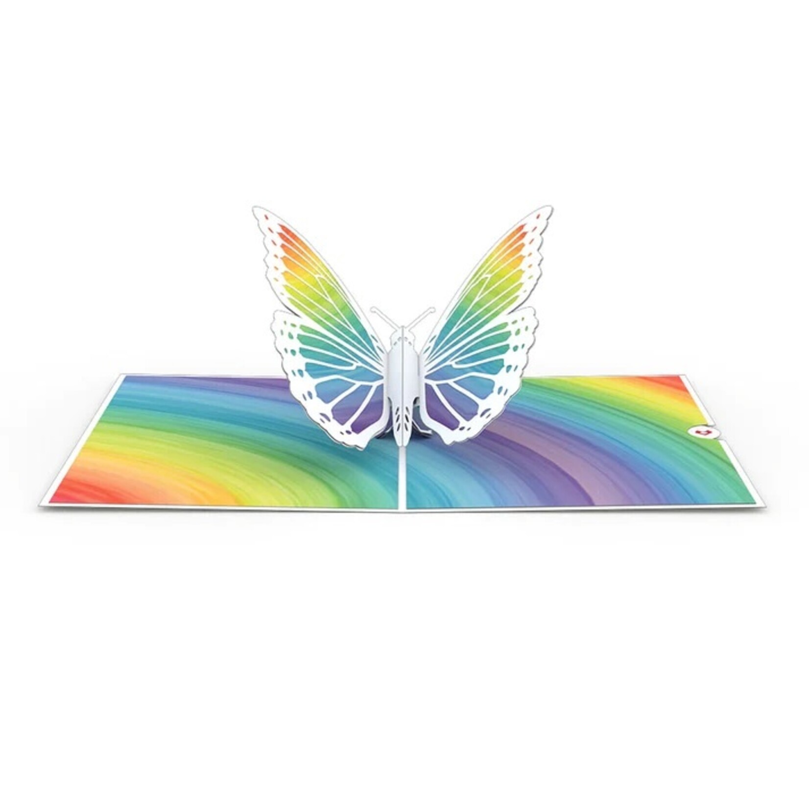 LovePop LovePop Rainbow Butterfly Card lp2085