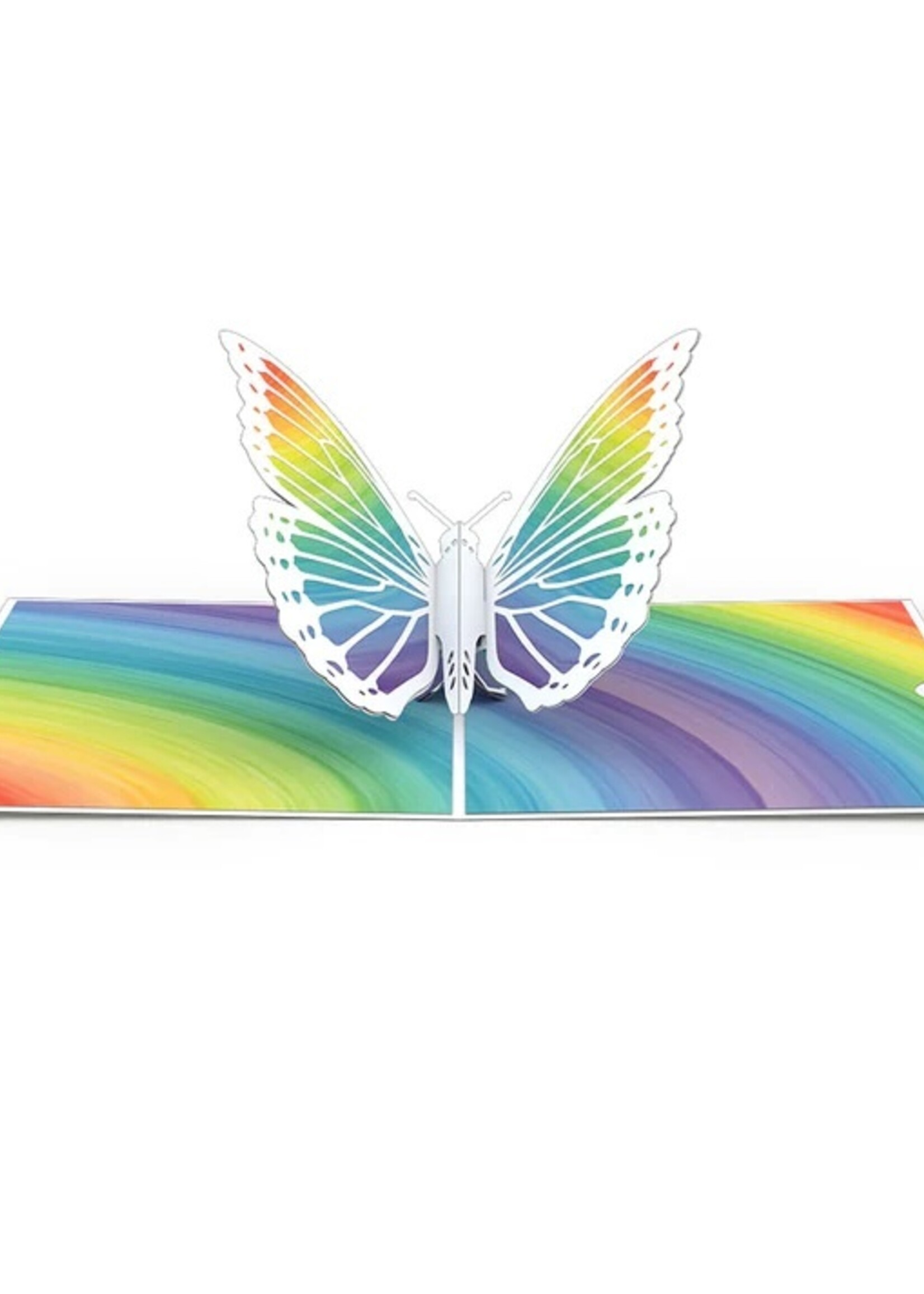 LovePop LovePop Rainbow Butterfly Card lp2085