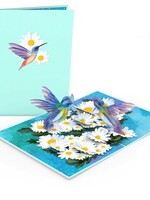 LovePop LovePop Card Daisy patch hummingbird