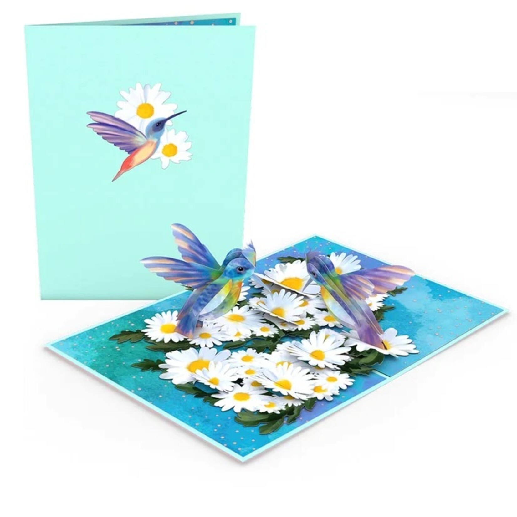 LovePop LovePop Card lp3603 Daisy patch hummingbird