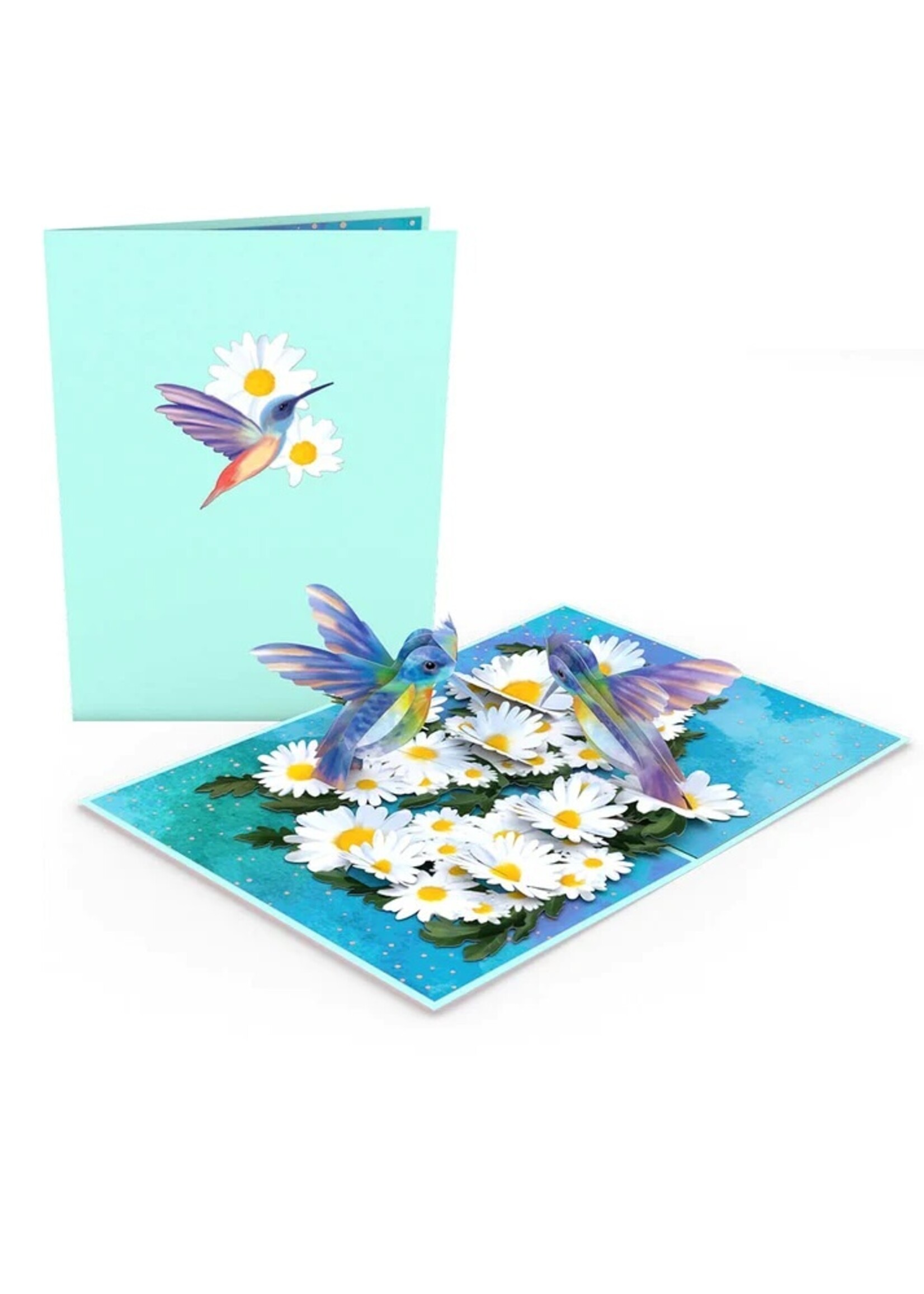 LovePop LovePop Card lp3603 Daisy patch hummingbird