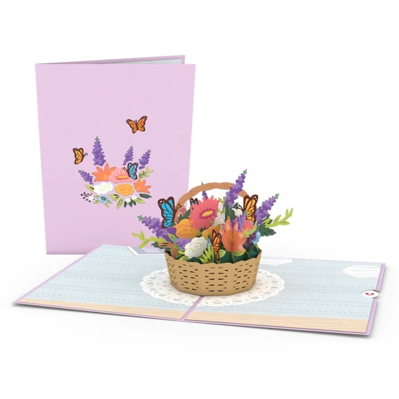 LovePop LovePop Card Flower Basket lp2075