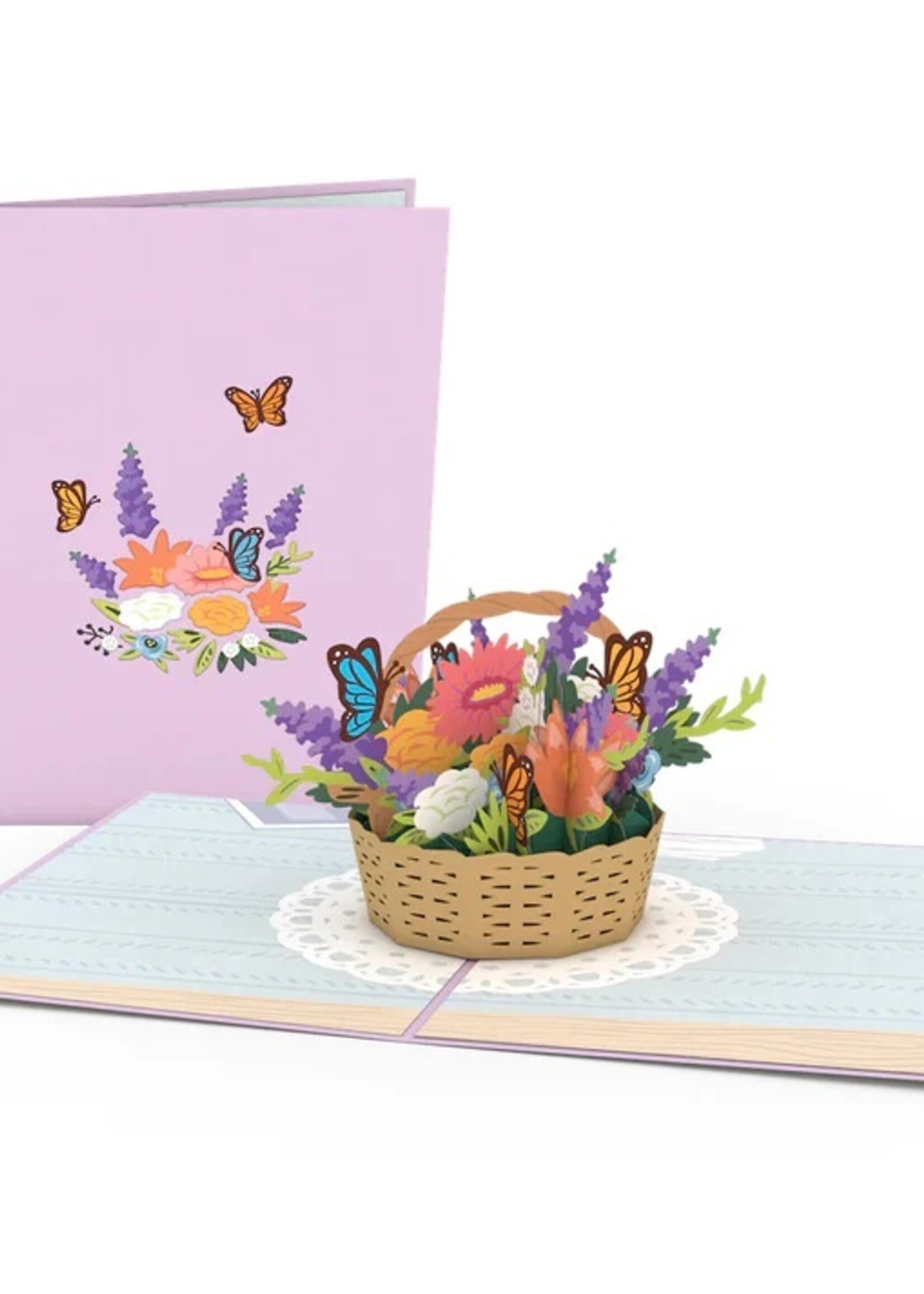 LovePop LovePop Card Flower Basket lp2075