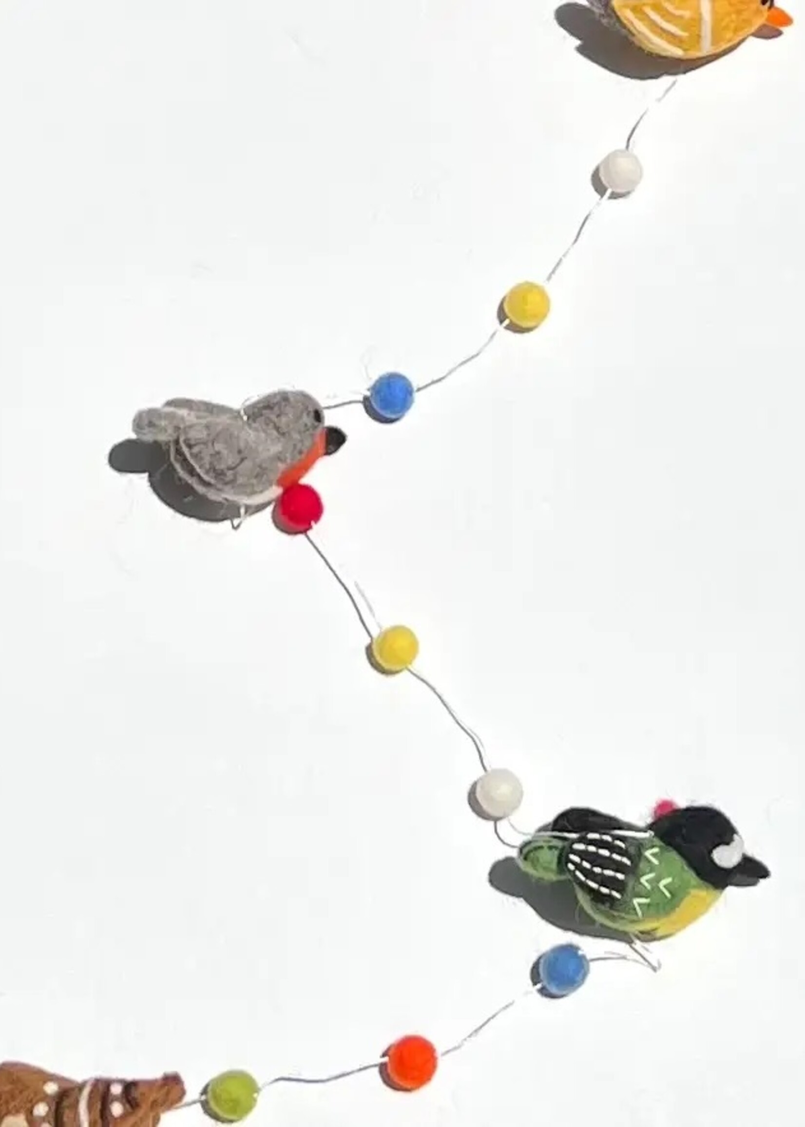 Giftsland Giftsland Felted Ornaments garland