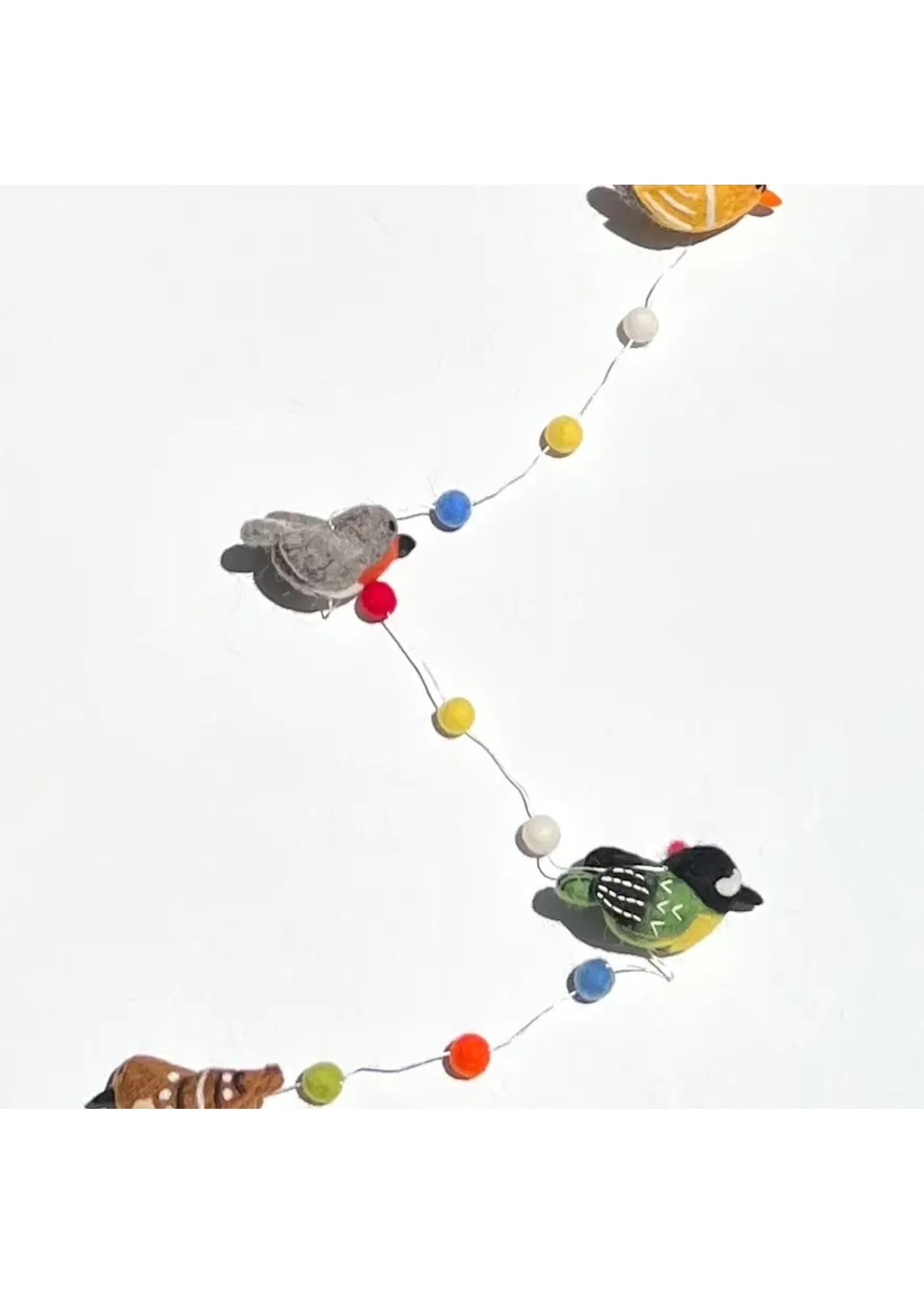 Giftsland Giftsland Felted Ornaments garland