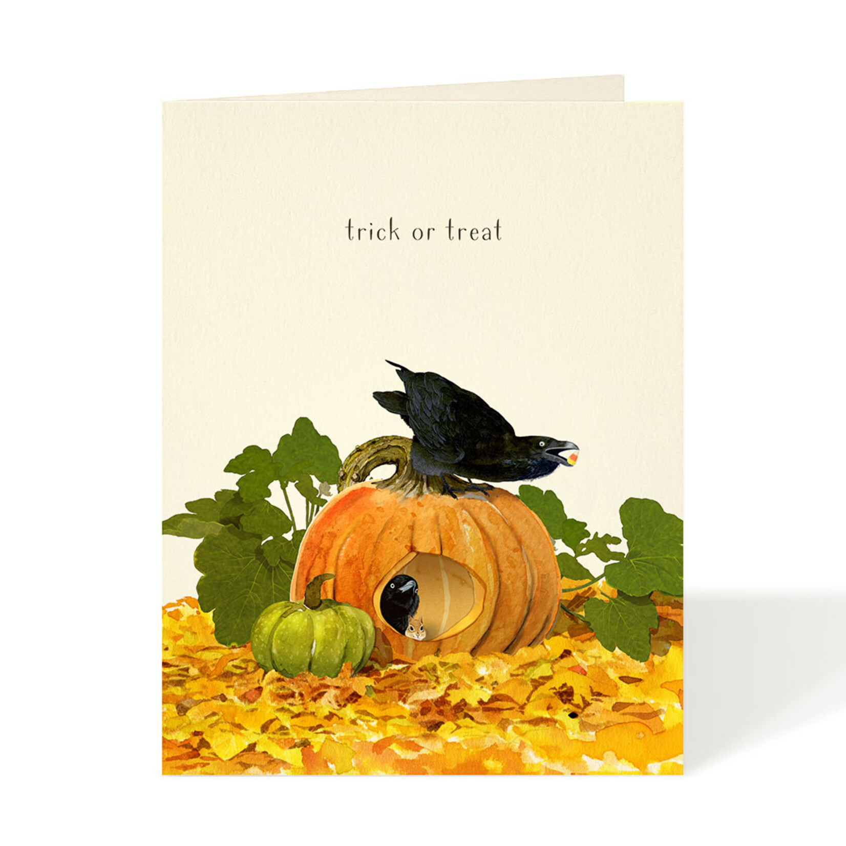 Felix Doolittle Felix Doolittle gourd friends halloween Card