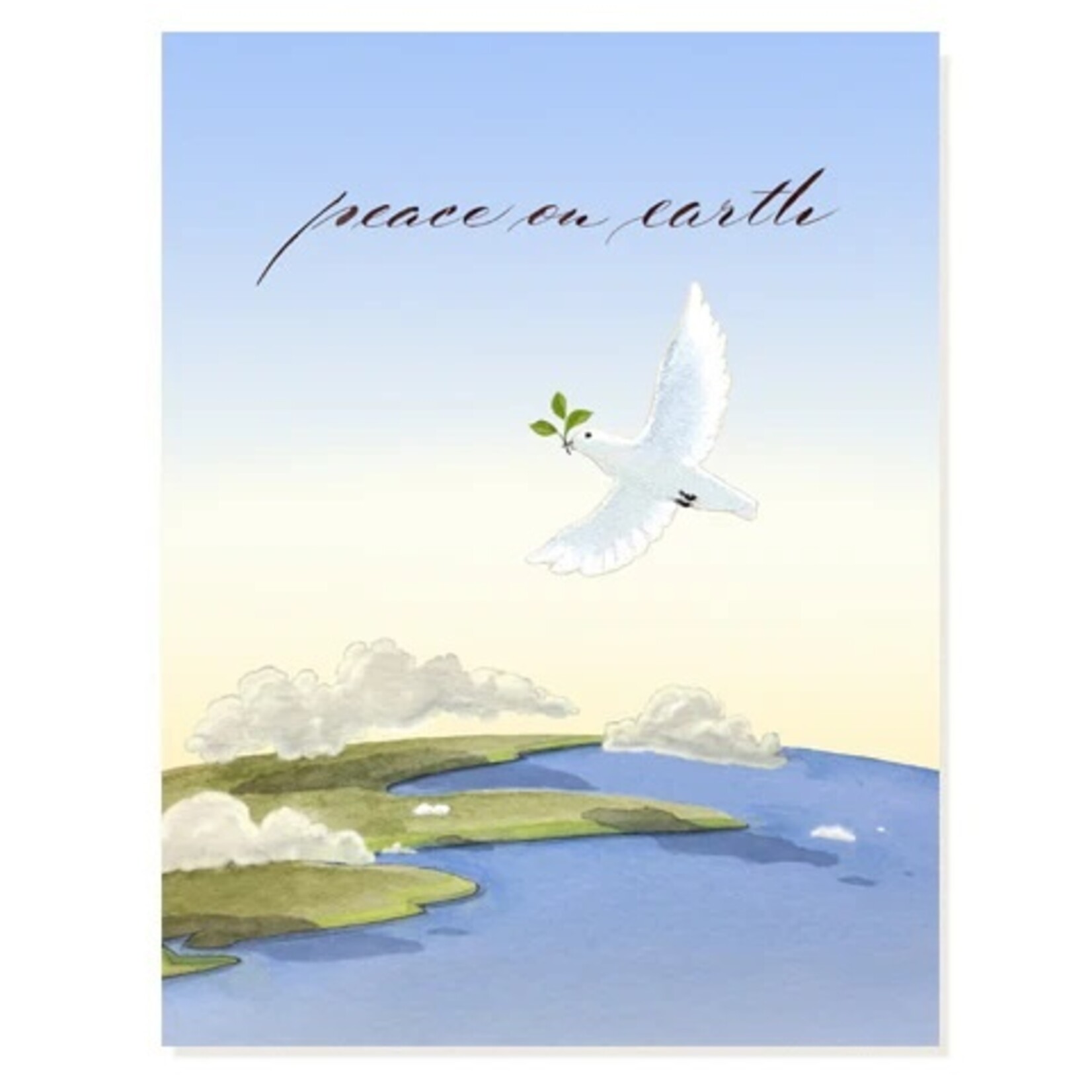 Felix Doolittle Felix Doolittle new year bring peace  holiday Boxed Cards