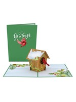 LovePop LovePop  Lp3263 holiday cardinal birdhouse