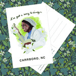 My Muses Card Shop Celebrate Libba Cotten Day ( Elizabeth Cotten ) with Exclusive Carrboro Postcards