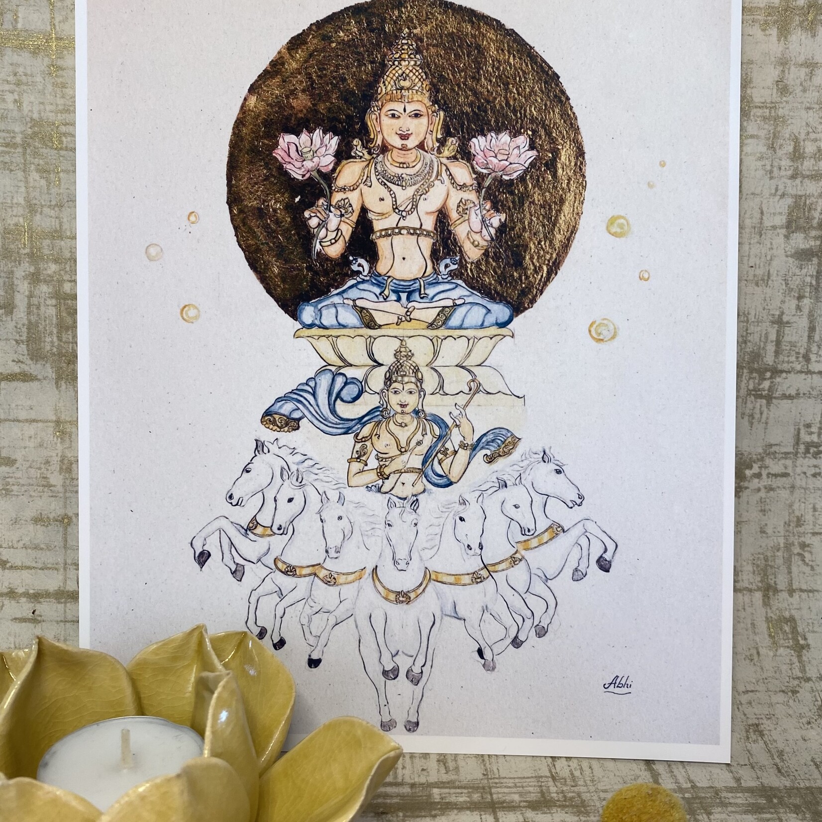 My Muses Card Shop My Muses Card Shop Surya art print 8x10