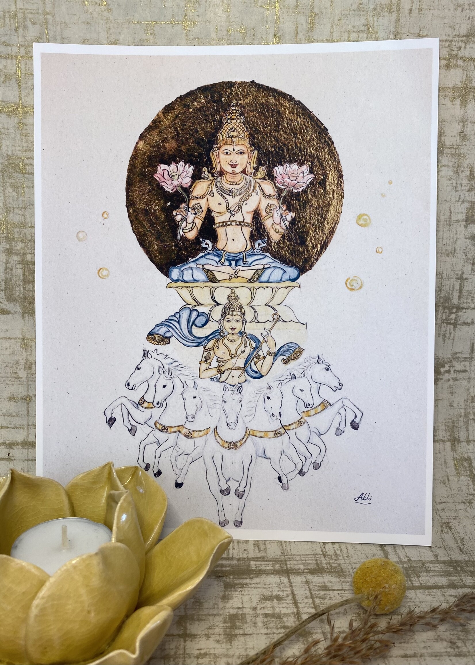 My Muses Card Shop My Muses Card Shop Surya art print 8x10