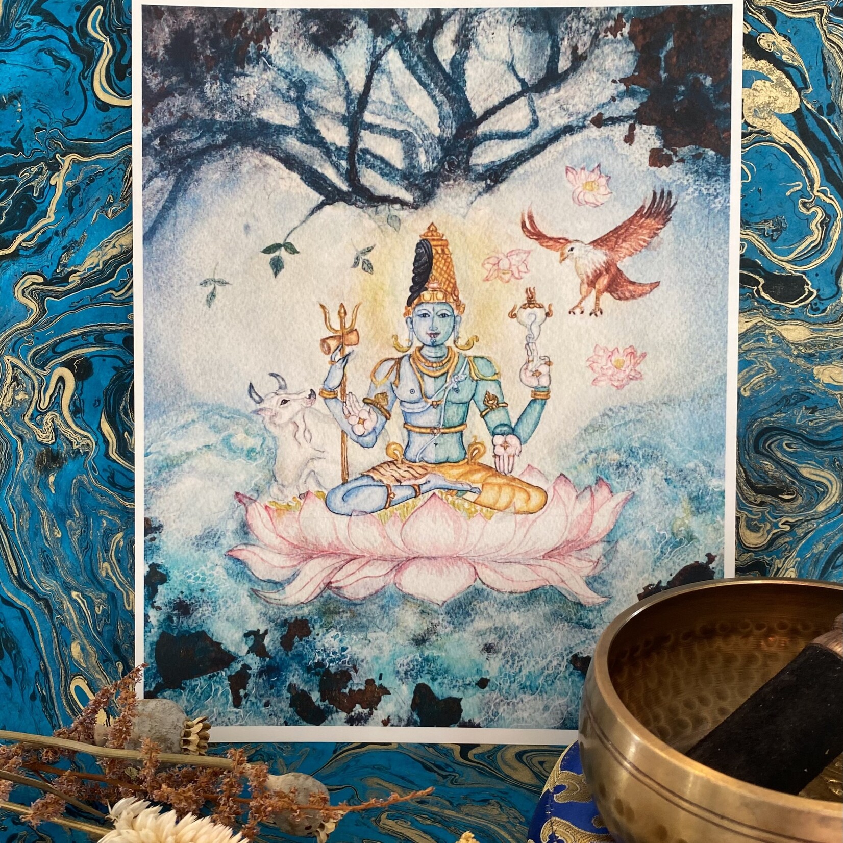 My Muses Card Shop My Muses Card Shop Harihara art print 8x10