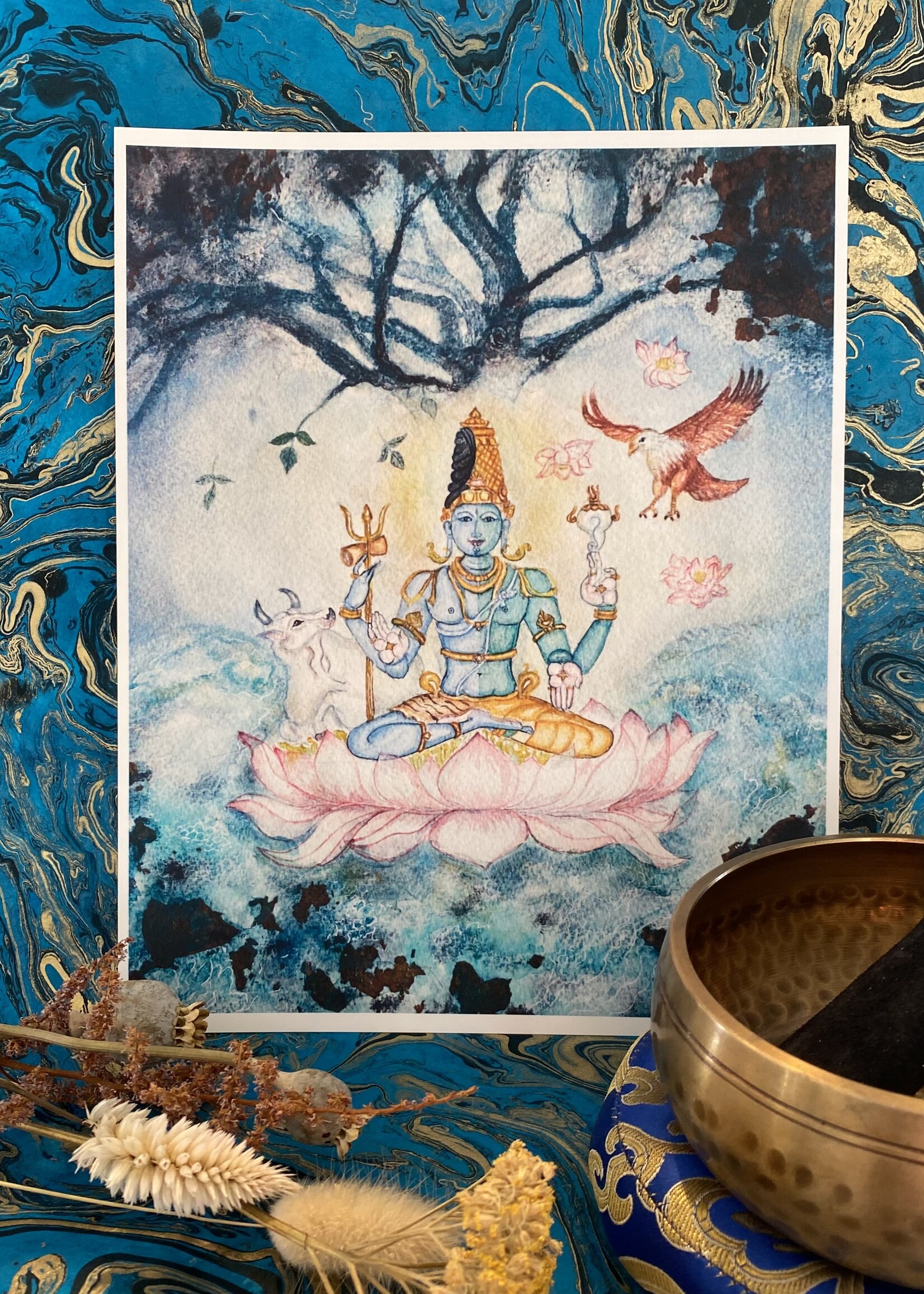 My Muses Card Shop My Muses Card Shop Harihara art print 8x10
