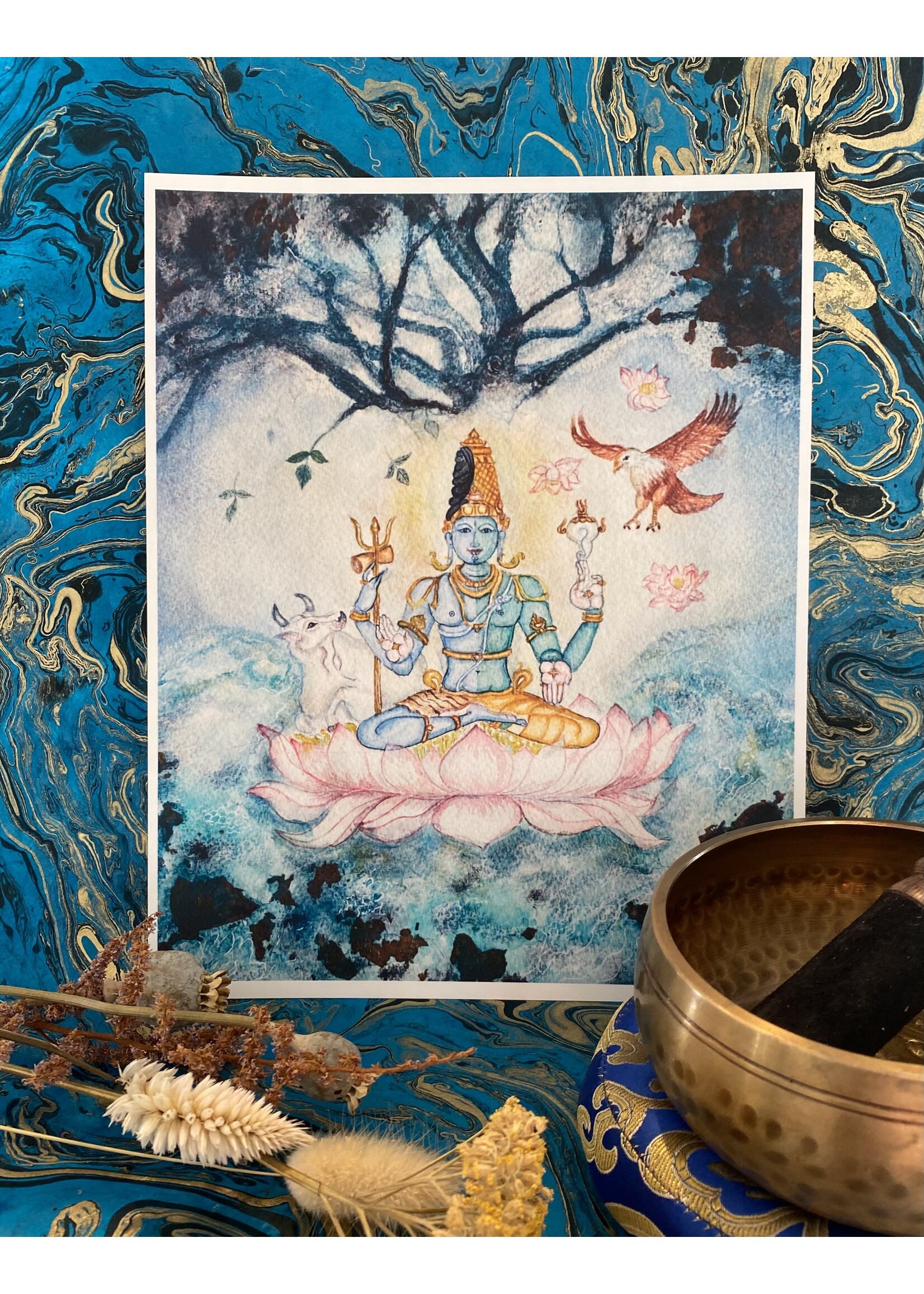 My Muses Card Shop My Muses Card Shop Harihara art print 8x10