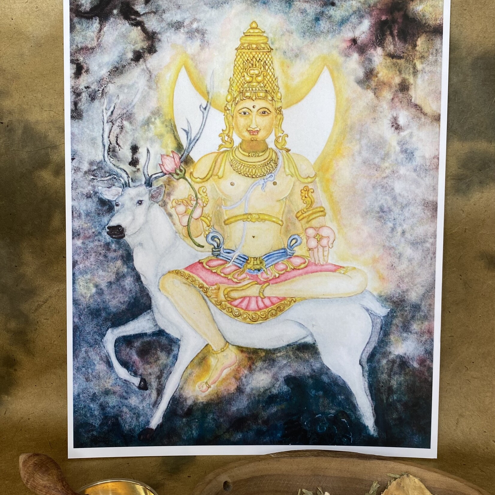 My Muses Card Shop My Muses Card Shop Chandra art print 8x10