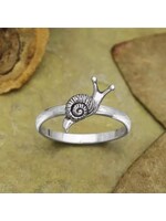 Nina Designs Nd  Sterling Silver Tiny Snail Ring 6