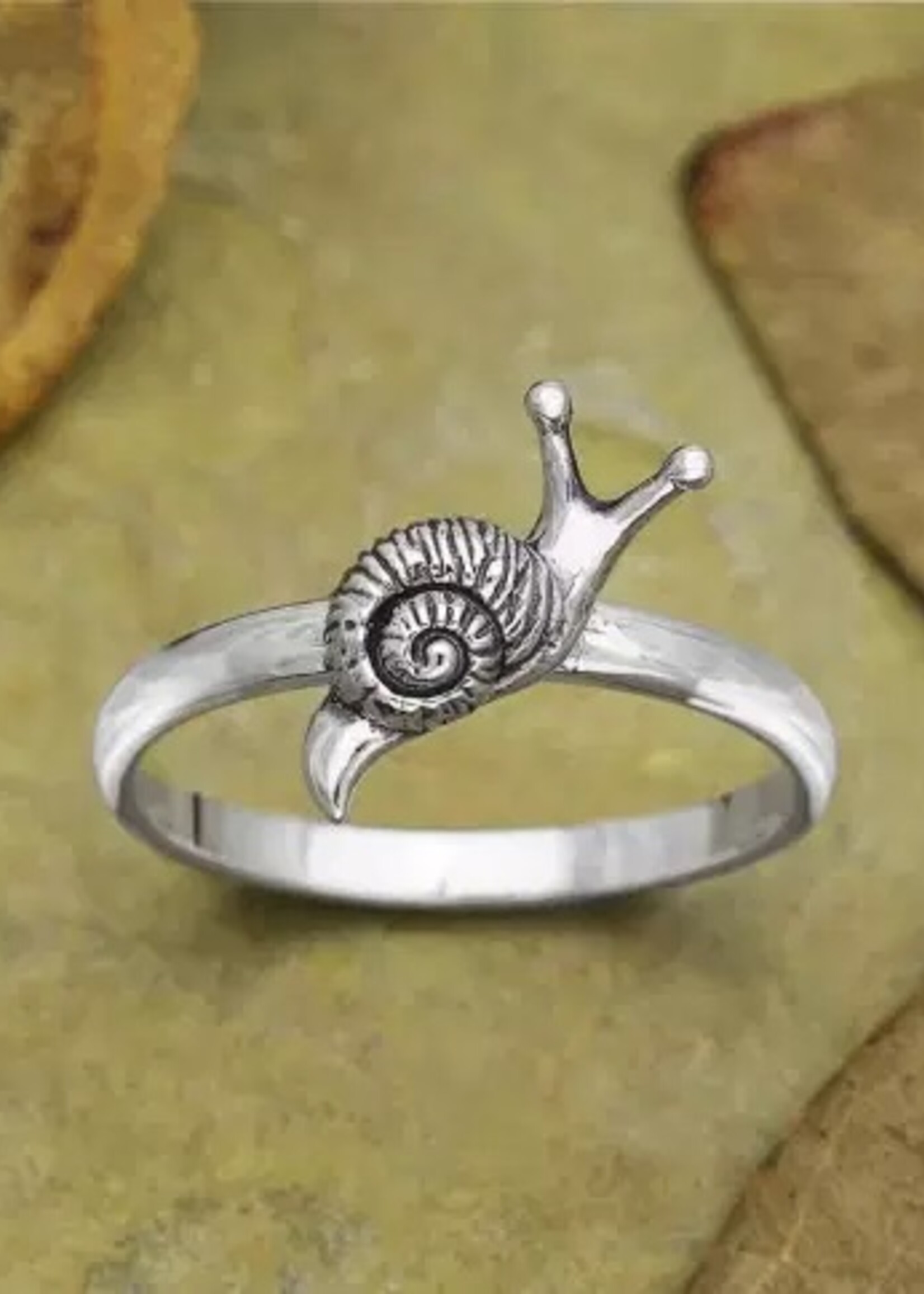 Nina Designs Nd  Sterling Silver Tiny Snail Ring 6