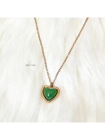 Aryenne Jewelry & Suncatchers Aryenne Jewelry Suncatchers Aventurine Heart Necklace