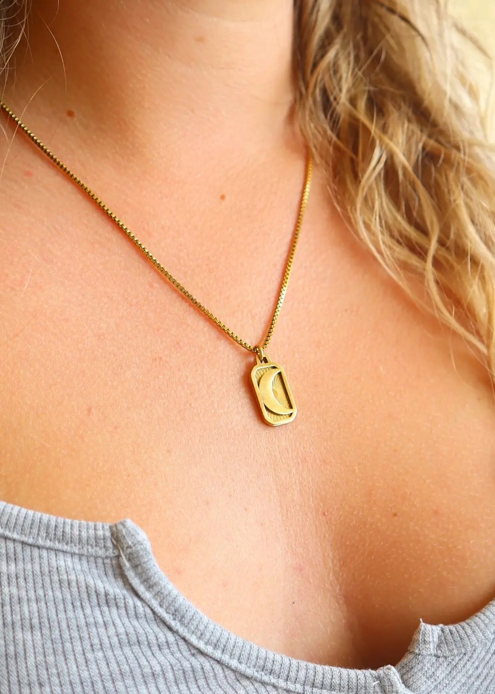 Aryenne Jewelry & Suncatchers Aryenne Jewelry & Suncatchers Crescent Moon Necklace