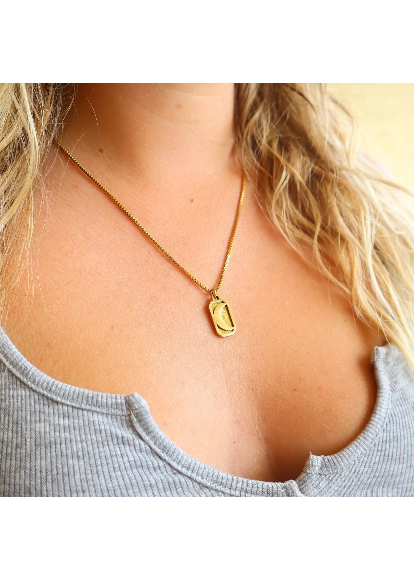 Aryenne Jewelry & Suncatchers Aryenne Jewelry & Suncatchers Crescent Moon Necklace