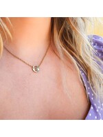 Aryenne Jewelry & Suncatchers Aryenne Jewelry & Suncatchers  Tiny Sun & Moon Necklace gold