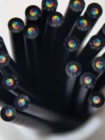 JPT America 210013 7 Color Pencil Black