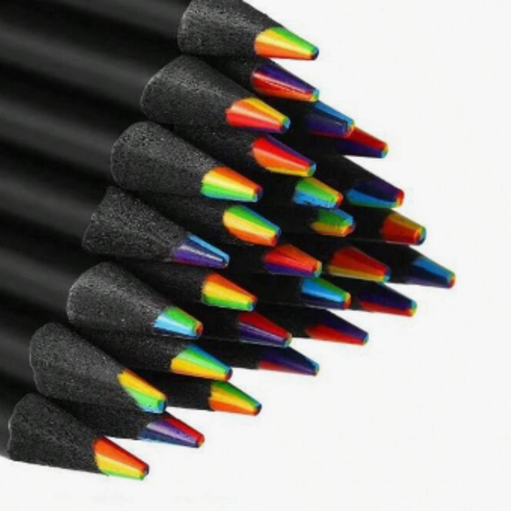 JPT America 210013 7 Color Pencil Black