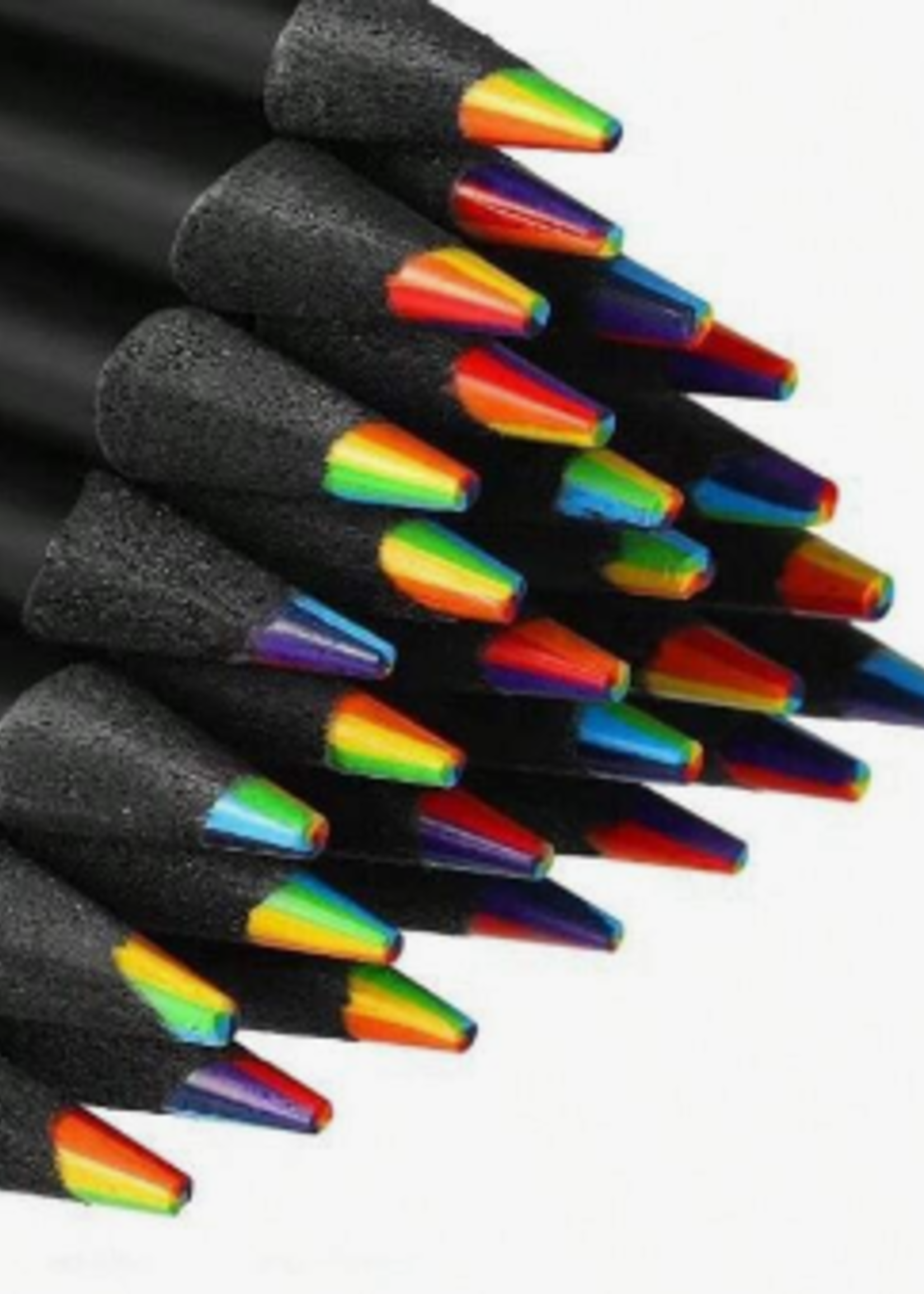 JPT America 210013 7 Color Pencil Black