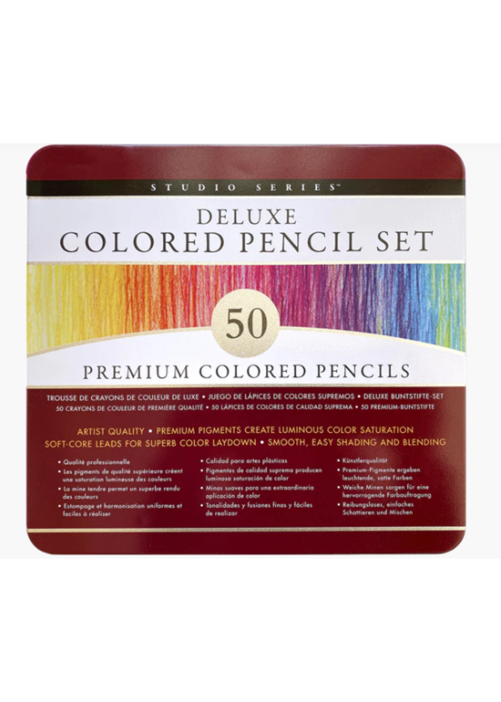Peter Pauper Peter Pauper Studio Series Deluxe Colored Pencil Set