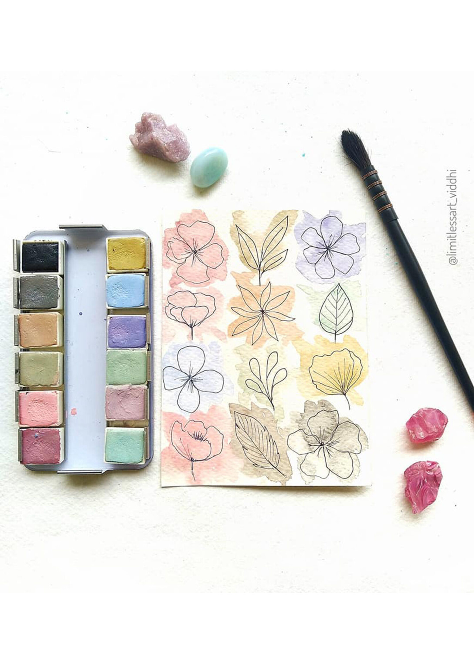 Art Philosophy Art Philosophy Watercolor confections vintage pastel