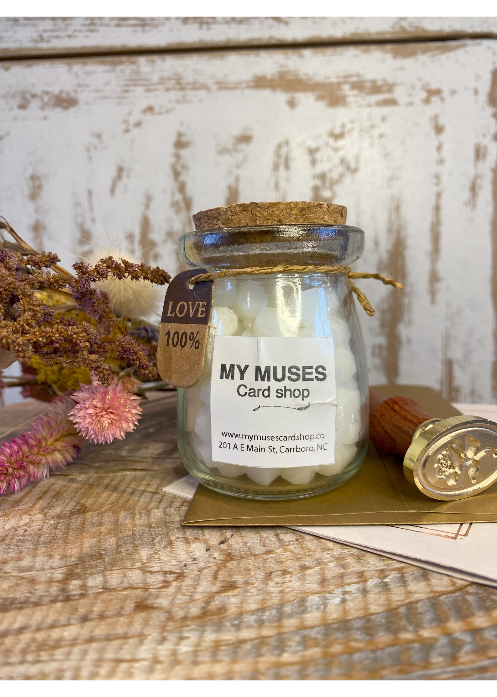 My Muses Card Shop My Muses Card Shop Bottle wax beads Translucent color