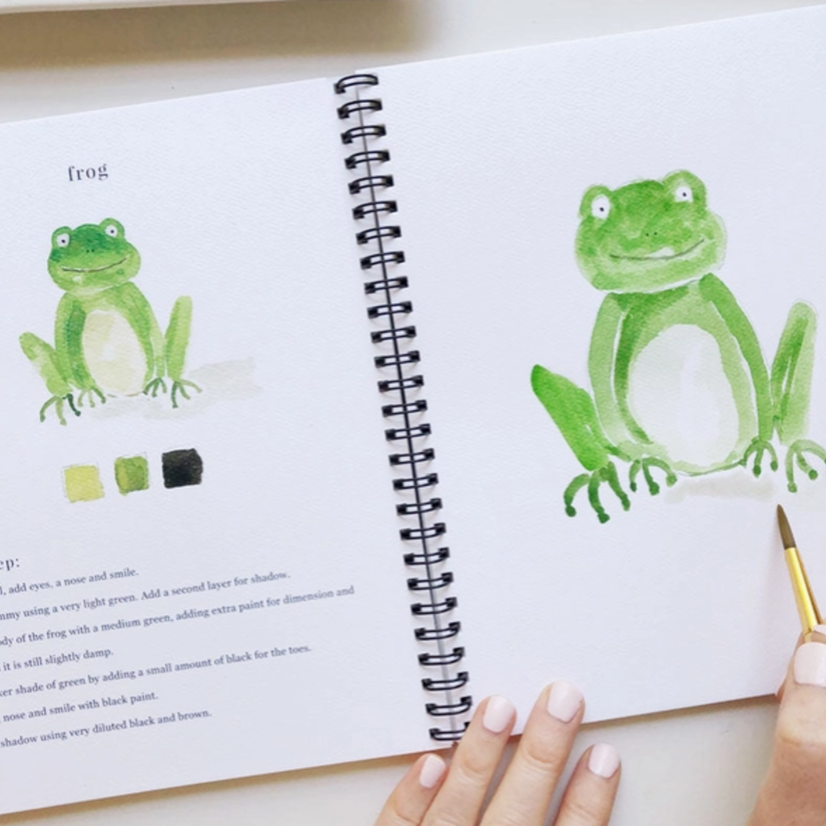 Emily lex studio Emily Lex Studio Animals Watercolor Workbook