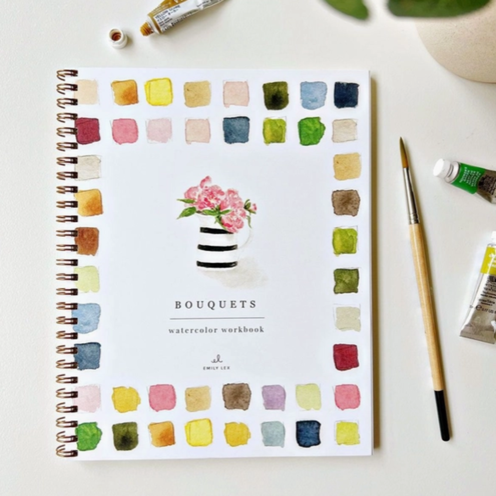 Emily lex studio Emily lex studio bouquets watercolor workbook