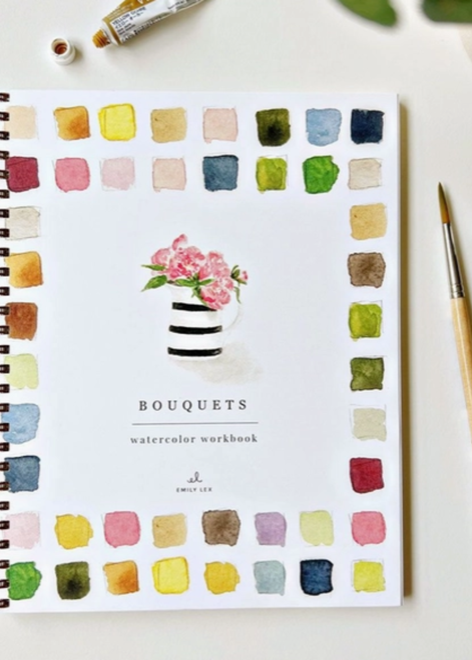 Emily lex studio Emily lex studio bouquets watercolor workbook