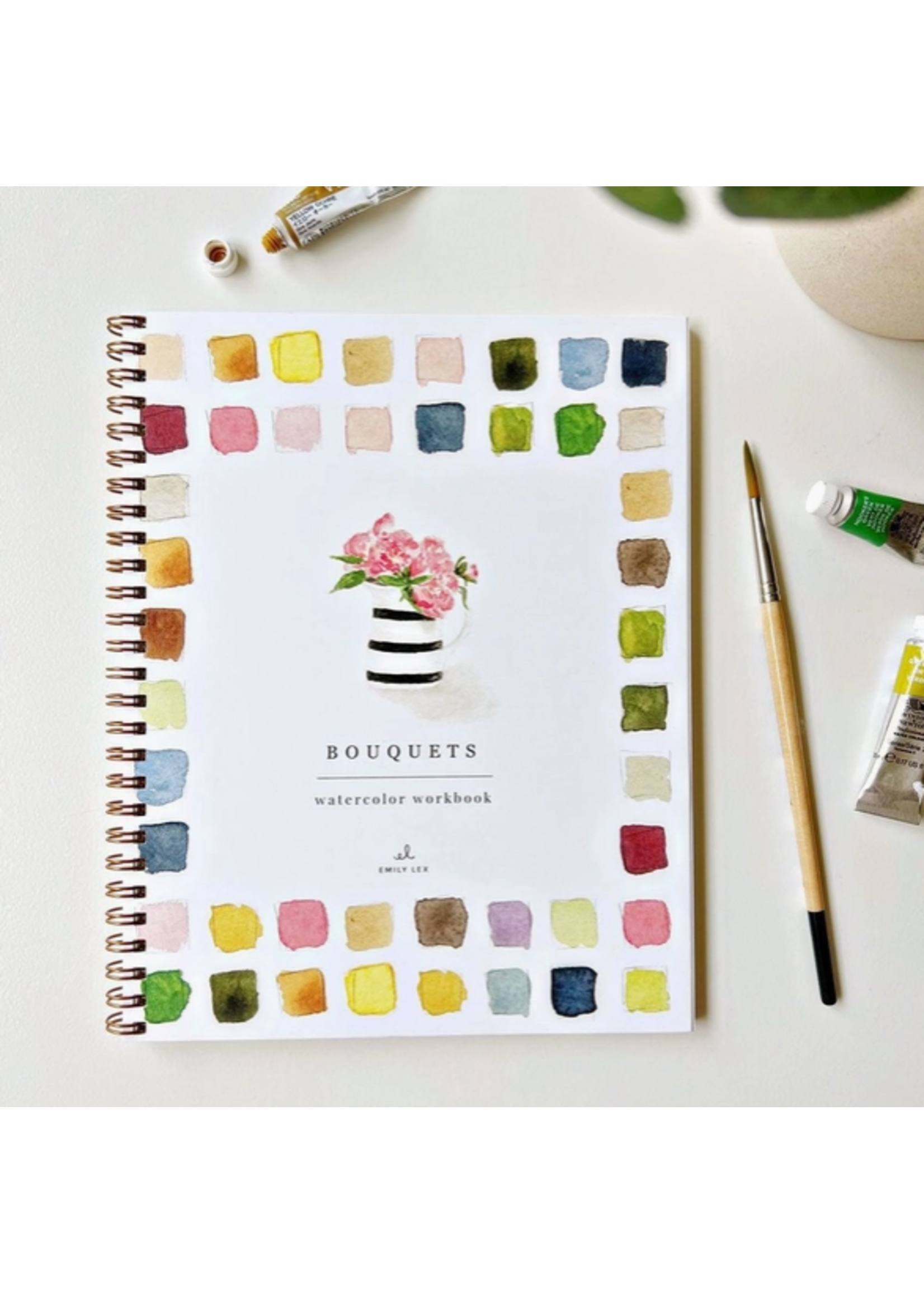 Emily lex studio Emily lex studio bouquets watercolor workbook