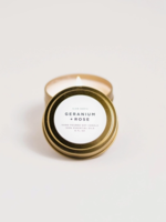 slow north Slow North Mini Candles 2 oz  Geranium + Rose