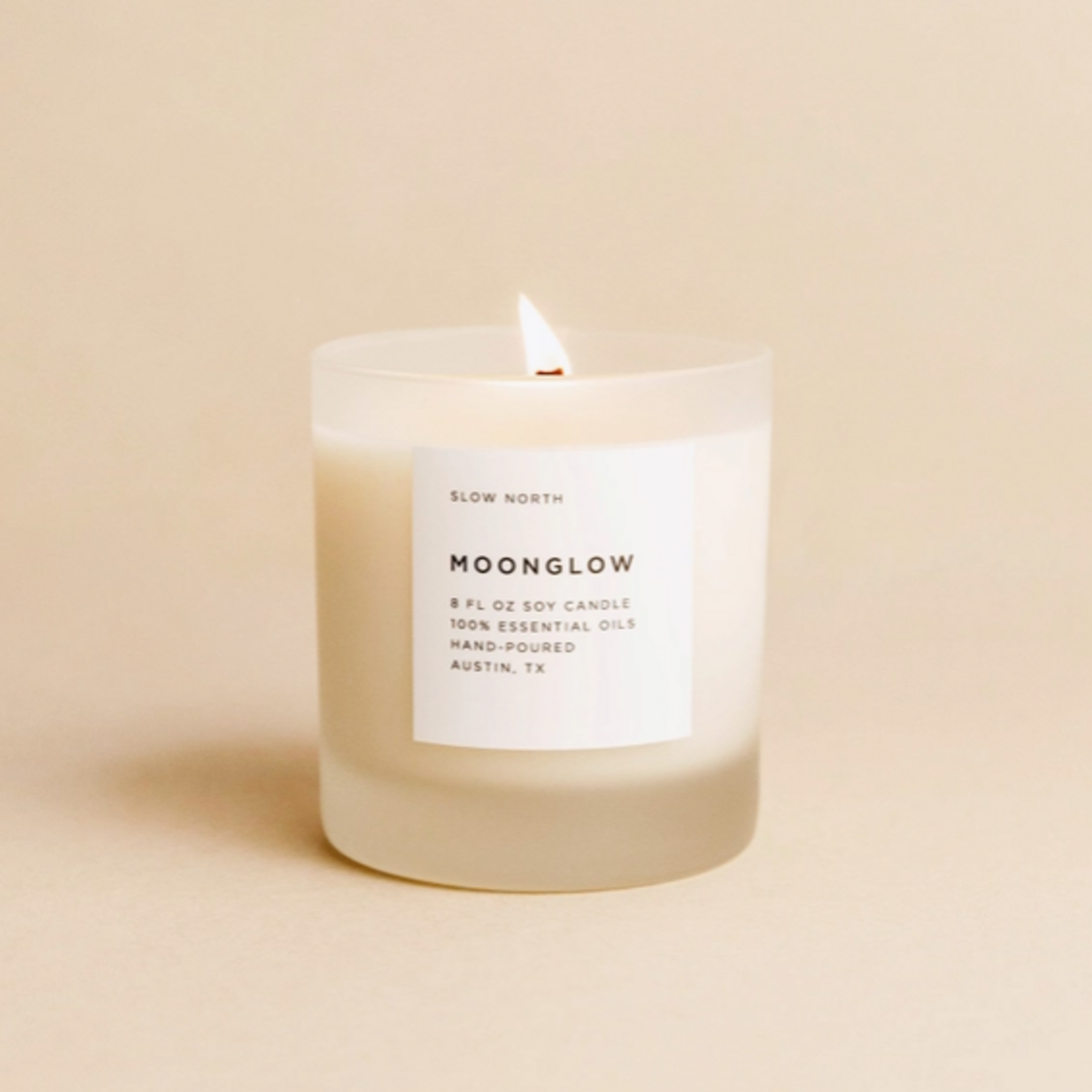 slow north Slow North Moonglow Frosted Candle