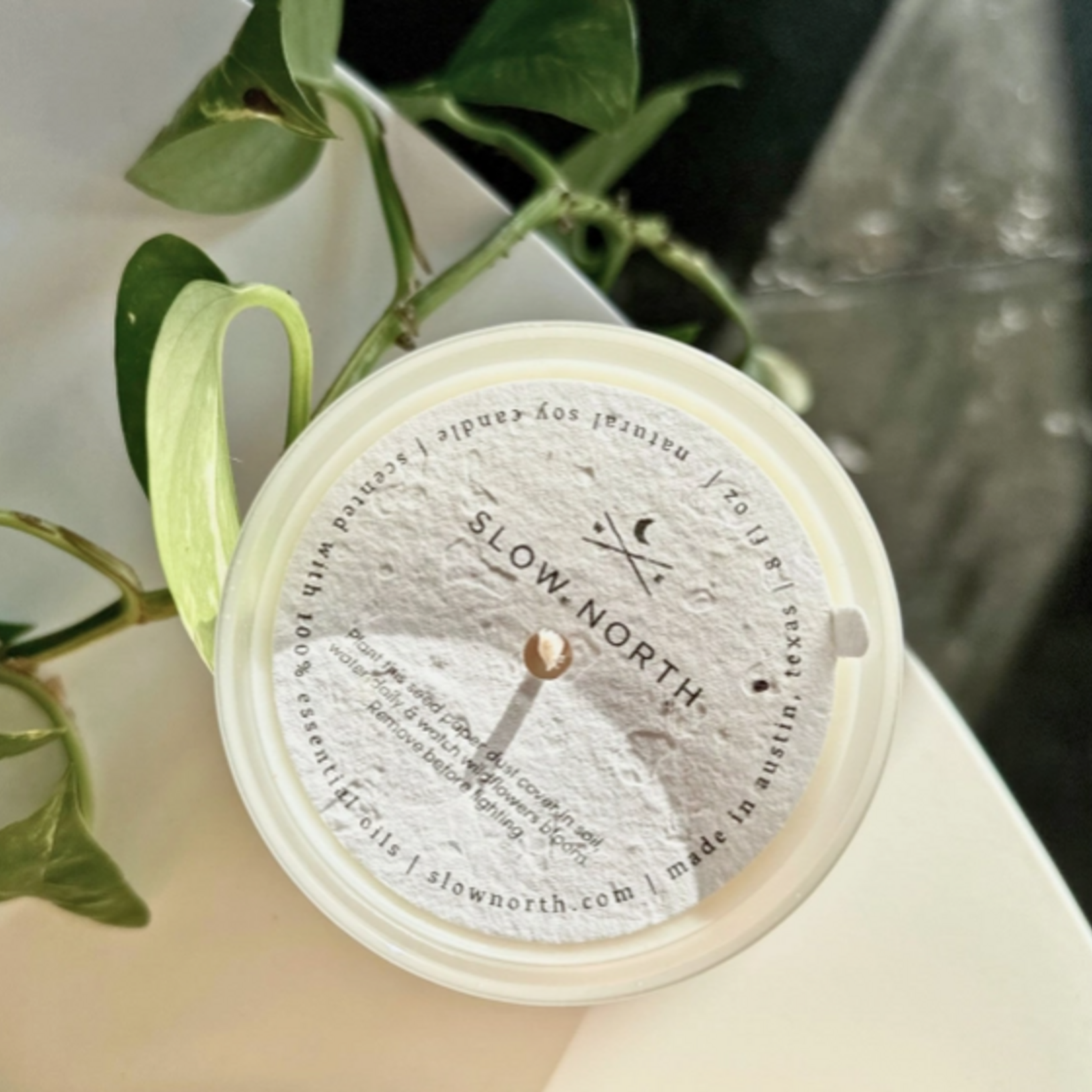 slow north Slow North Moonglow Frosted Candle