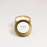 slow north Slow North Travel Tin   Candles | Lavender + Cedar (6 oz.)