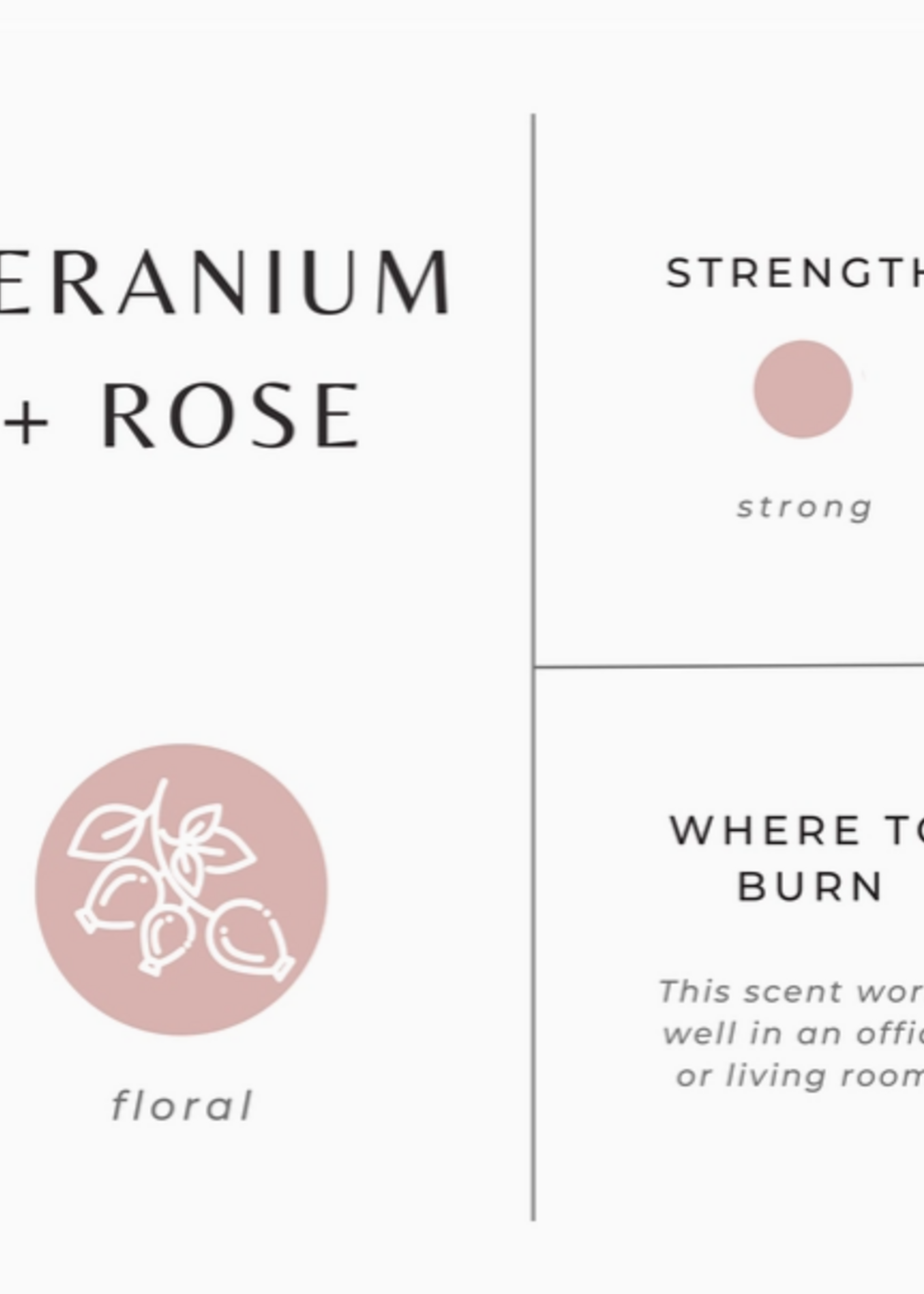 slow north Slow North Travel Tin Candles Geranium + Rose 6 oz