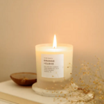 slow north Slow North  Orange + Clove Frosted Candle