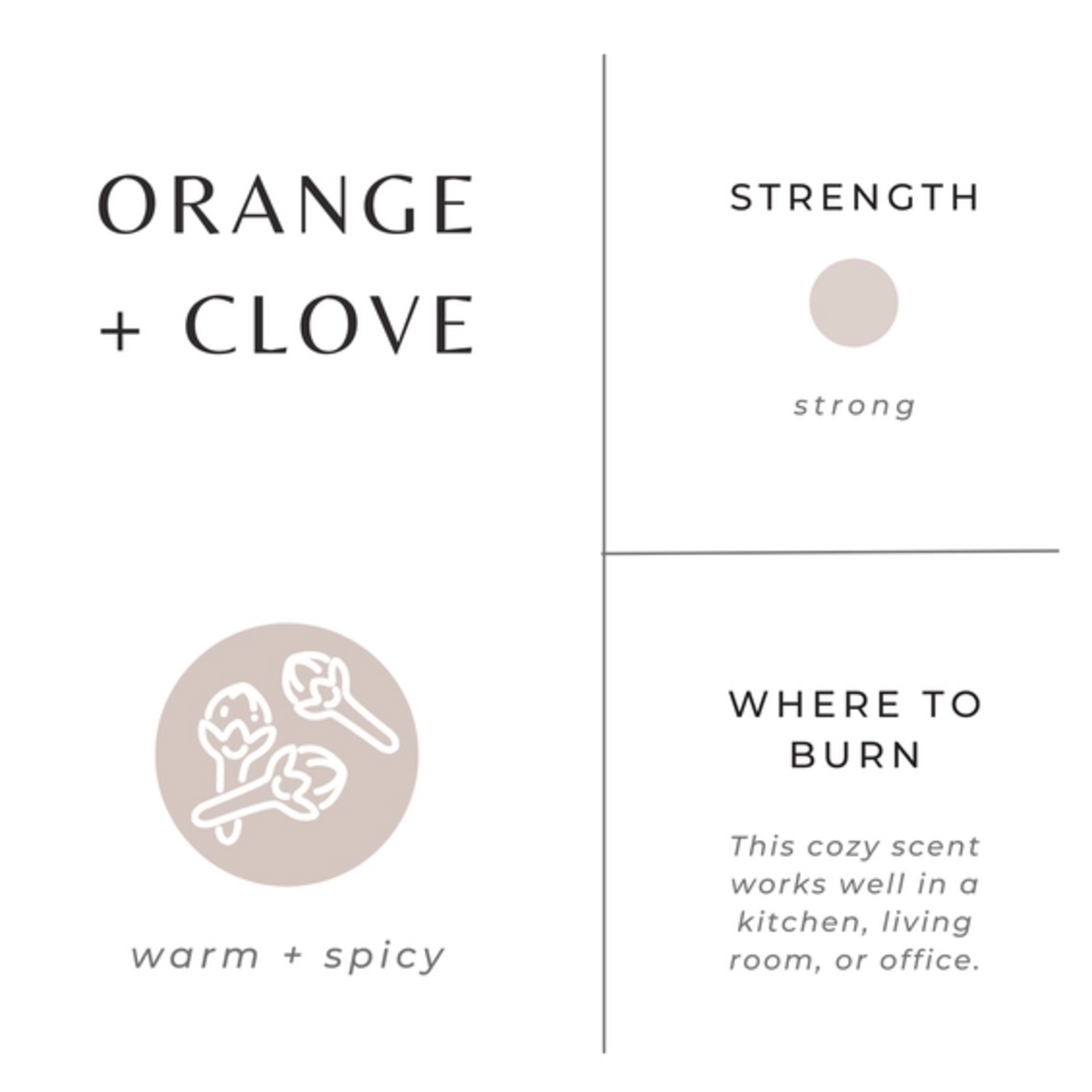 slow north Slow North  Orange + Clove Frosted Candle