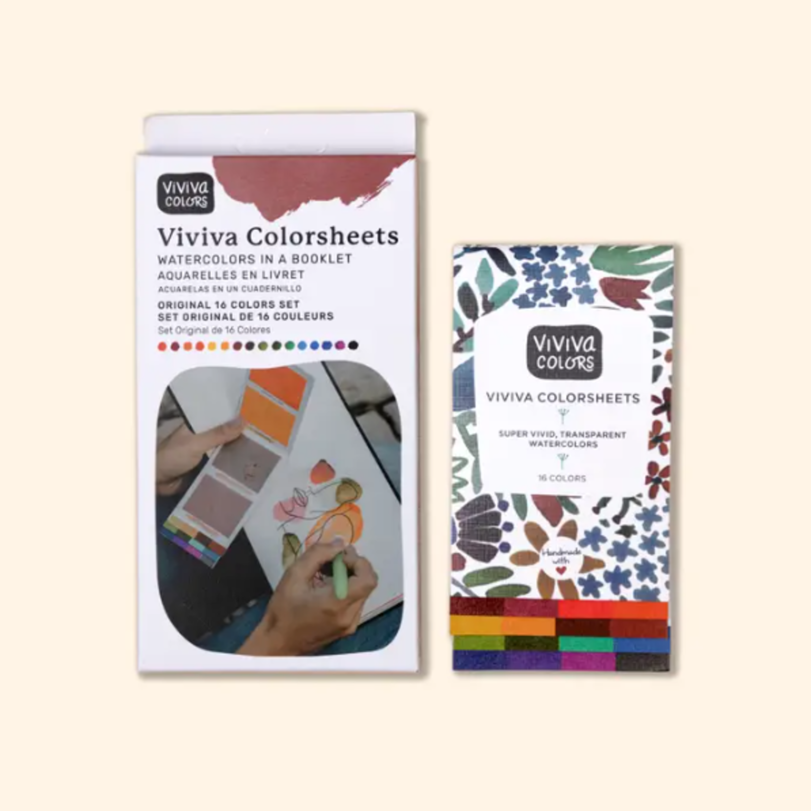 Viviva Colors Viviva Colors Colorsheets  Original 16 Watercolors