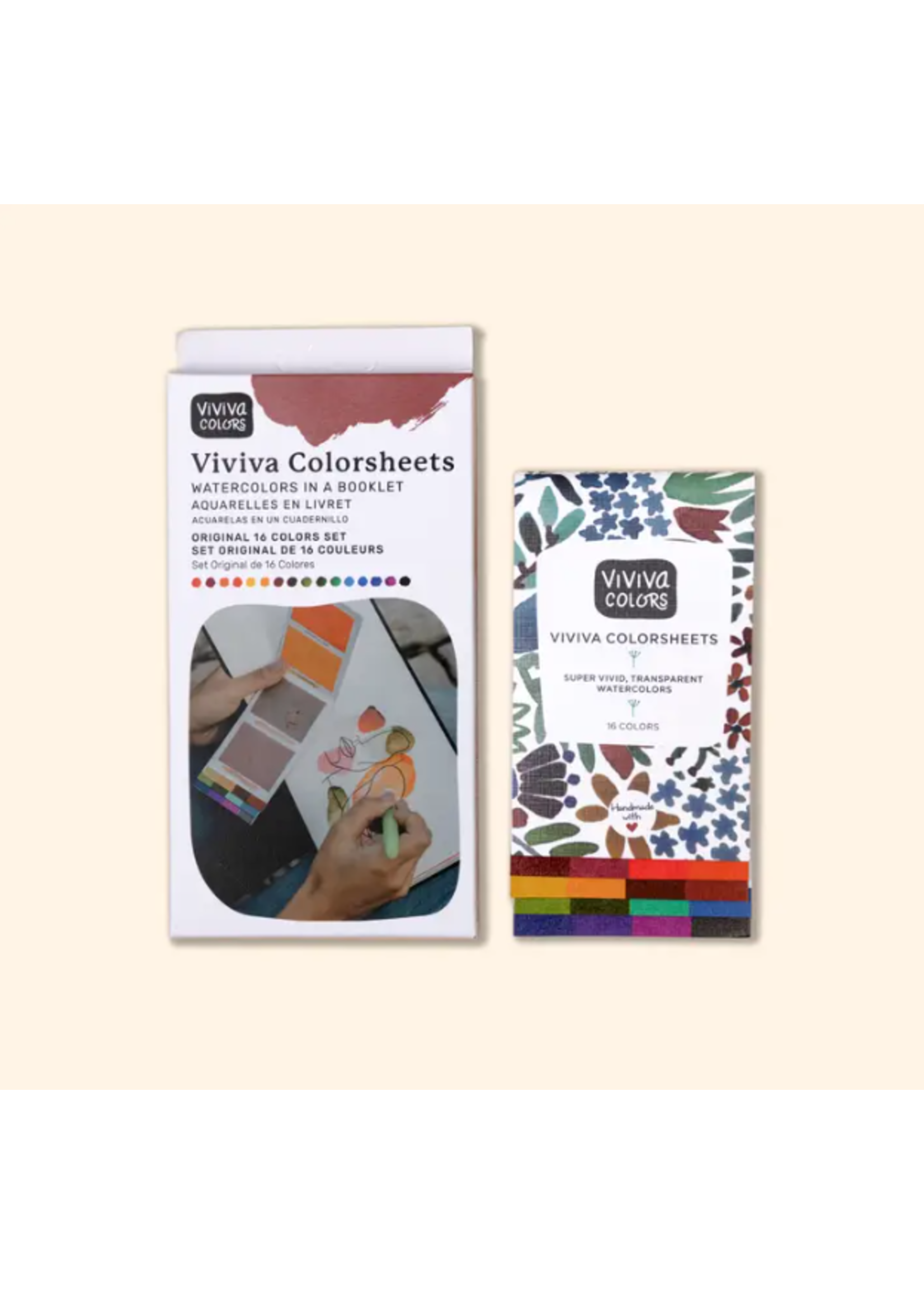 Viviva Colors Viviva Colors Colorsheets  Original 16 Watercolors
