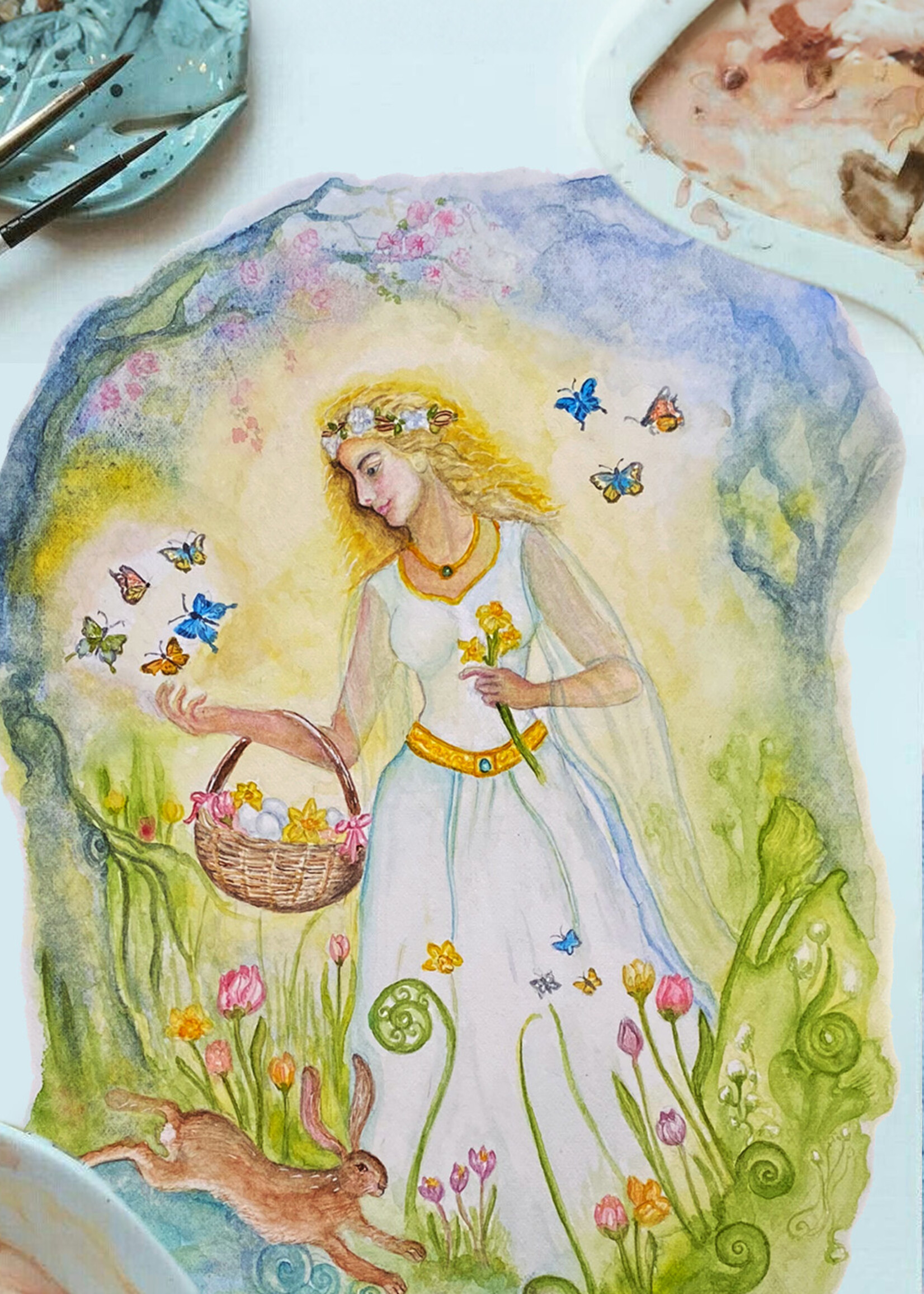 My Muses Card Shop My Muses Card Shop Ostara art print 8x10
