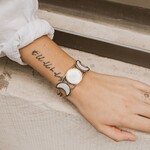 Matr Boomie Rajani Moon Phase Cuff Bracelet  Mother of Pearl JMB 200