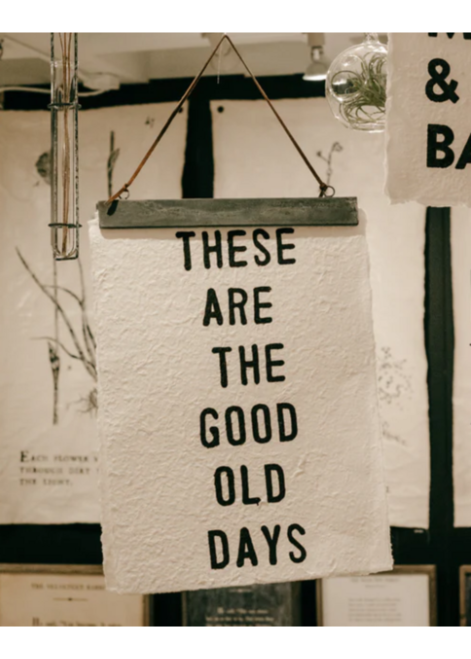 Sugarboo & Co. Sugarboo AC309  hanging magnetic strip frame brown suede