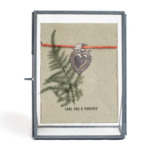 Sugarboo & Co. Sugarboo AC337 4x6 vertical zinc finish standing picture frame